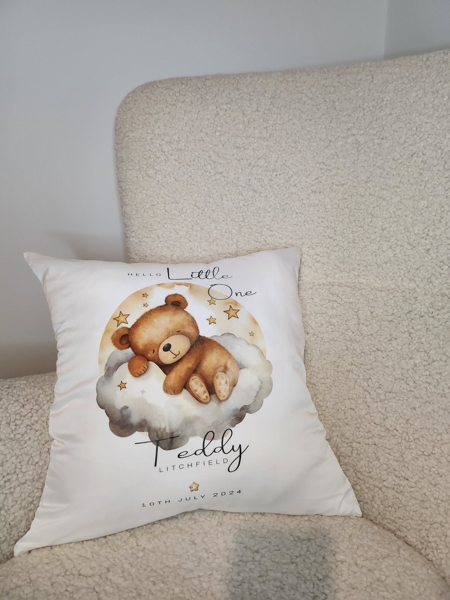 Hello Little Bear Cushion