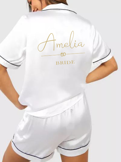 Personalised Wedding Pyjamas