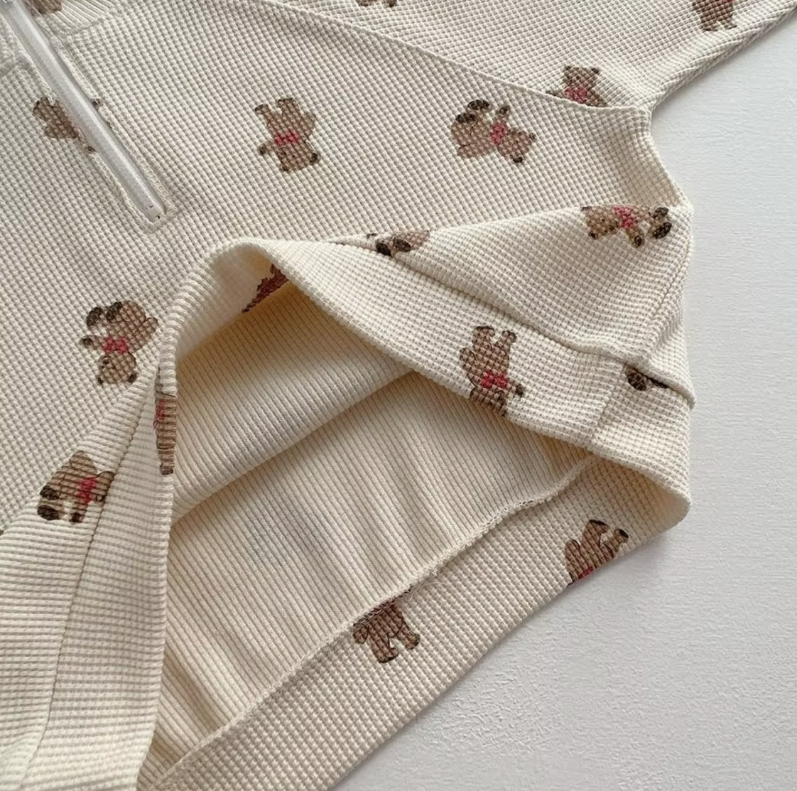 Little Bear Zip-up Set