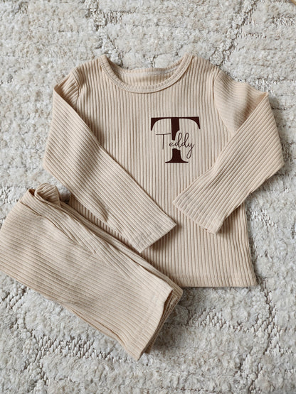 Teds Personalised Ribbed Co-ord